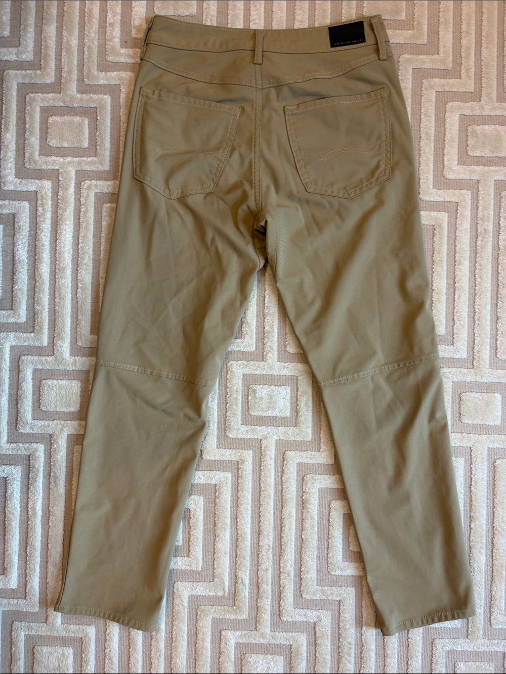 American Eagle Outfitters Olive-Tan Slim Chinos - Picture 3 of 5